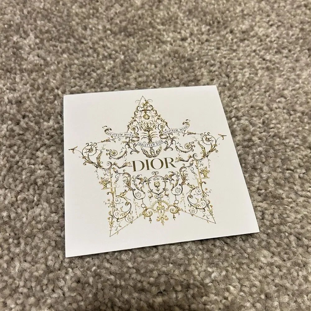 EMPTY REPLACEMENT BOX & DUST BAG ONLY - Christian Dior Small w/ 2026 New Years